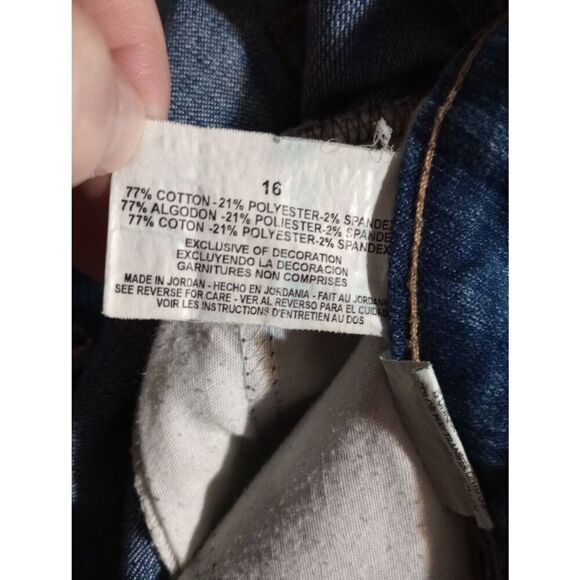 Nine West Jeans Ladies 16 Straight - Picture 6 of 8